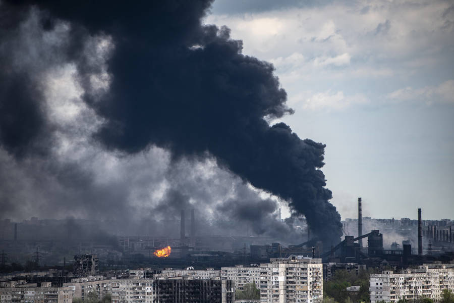 Schwere Explosionen aus Kiew gemeldet! Russland greift ukrainische Hauptstadt mit Raketen an