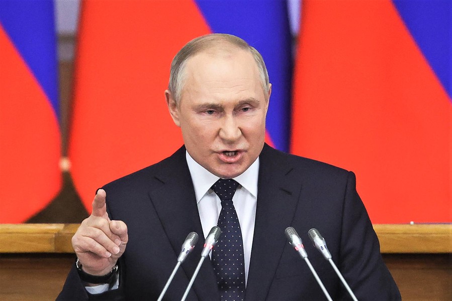 Wladimir Putin plant Angriff aufs eigene Land! Fieser Plan soll die Russen mobilisieren!