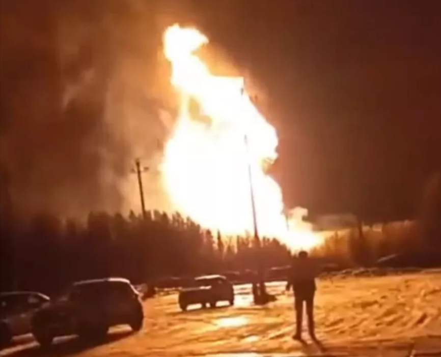 Russische Gaspipeline explodiert! Terroranschlag! Drohnen-Angriff der Ukraine?