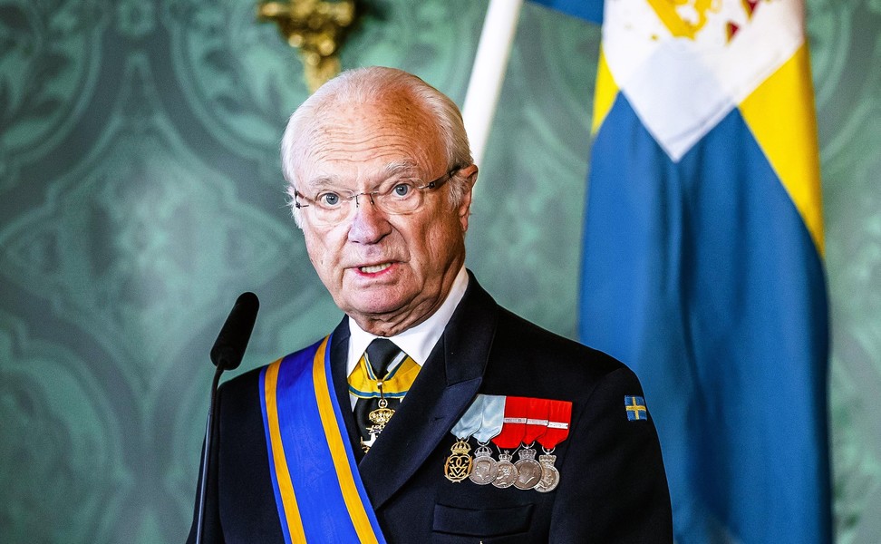 König Carl Gustaf Todesnachricht aus Schweden Königshof in tiefer