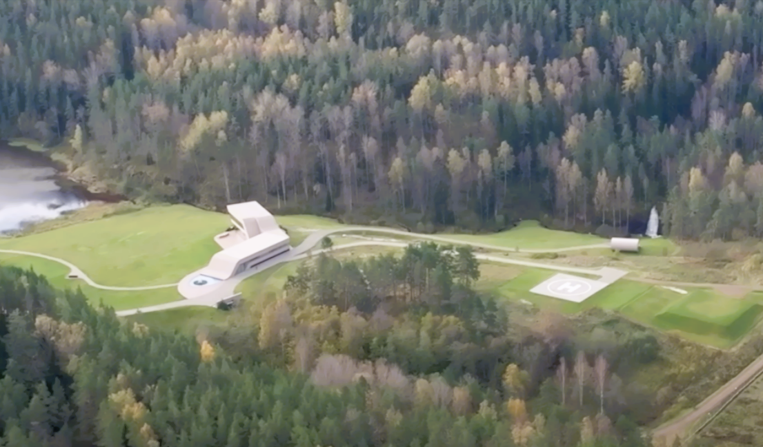 Video: Geheime Putin Villa an NATO-Grenze entdeckt - ist es ein Versteckter Kommandostand?