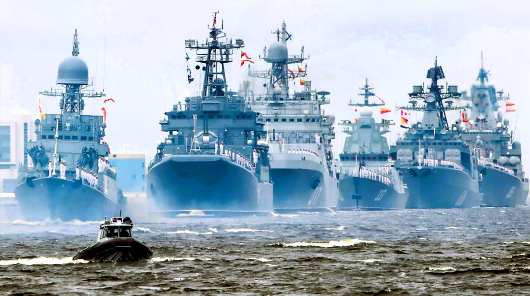 Putin sendet Kriegsschiffe in Rote Meer! NATO-Schiffe und Russen gefährlich nah beeinander!