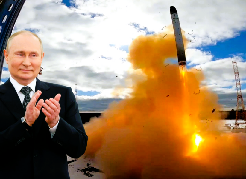 Putin entfesselt neue "Monster-Rakete" - sie kann auch Atomköpfe tragen! Die NATO ist alarmiert
