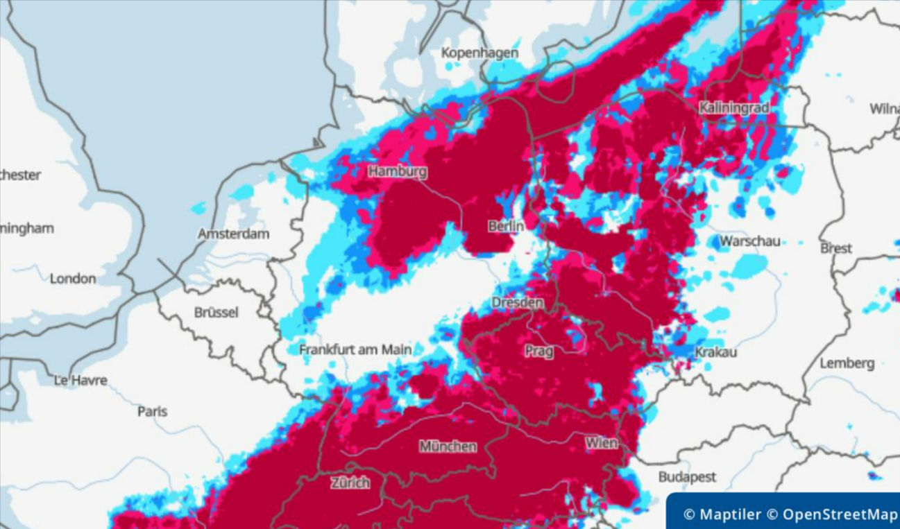 Wieder Unwetter, wieder Überschwemmungen - Deutschland versinkt im Wetter-Chaos!