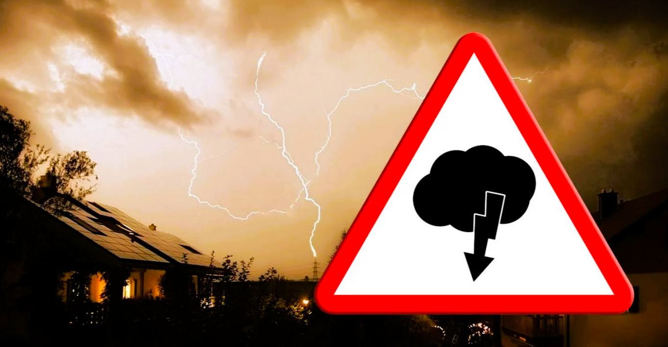 Gewitterfront zieht auf! Achtung, Explosive Wetterlage! Sonntag bringt schwere Unwetter und Temperatursturz