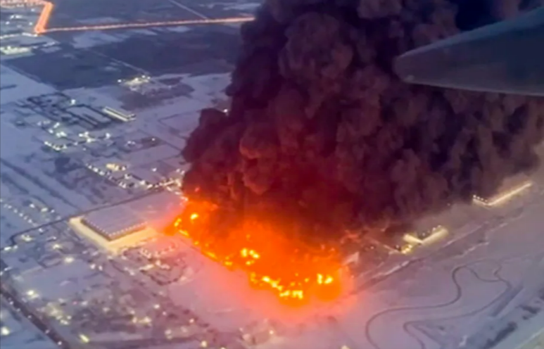 Erdbeben in Russland! Ukrainischer Angriff auf russisches Waffenlager löst Explosion und Erdbeben aus!