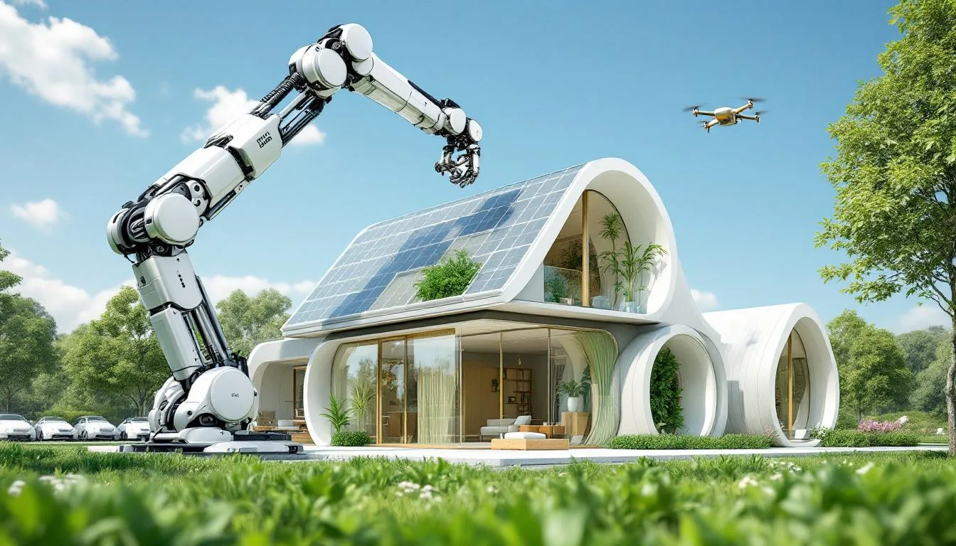 Incroyable! Sans ciment ni briques: un robot construit une maison en 24 heures