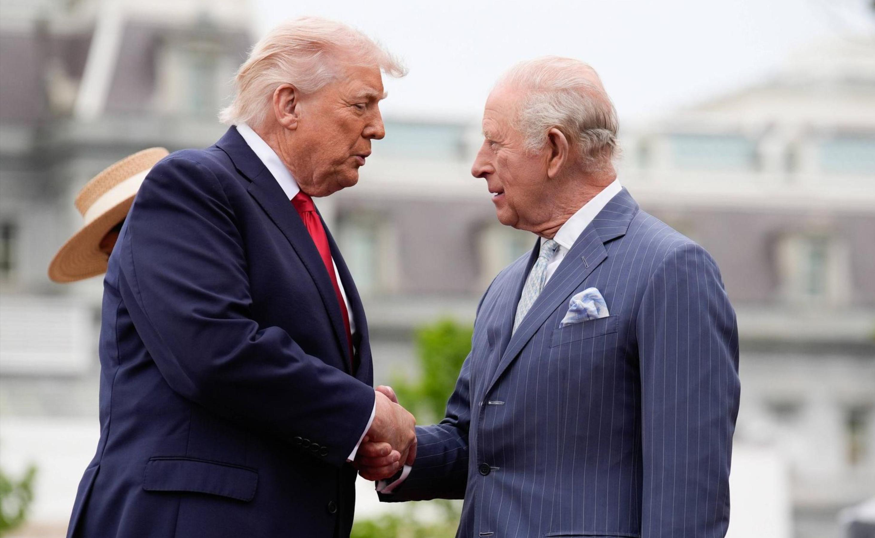 Trump Claims Distant Kinship with King Charles — Now He Sets Sights on Buckingham Palace!