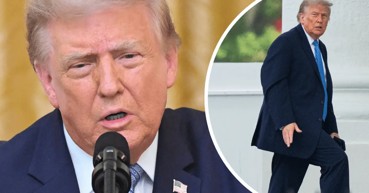 Trump's Odd Leg Slaps Spark Fresh Health Speculation