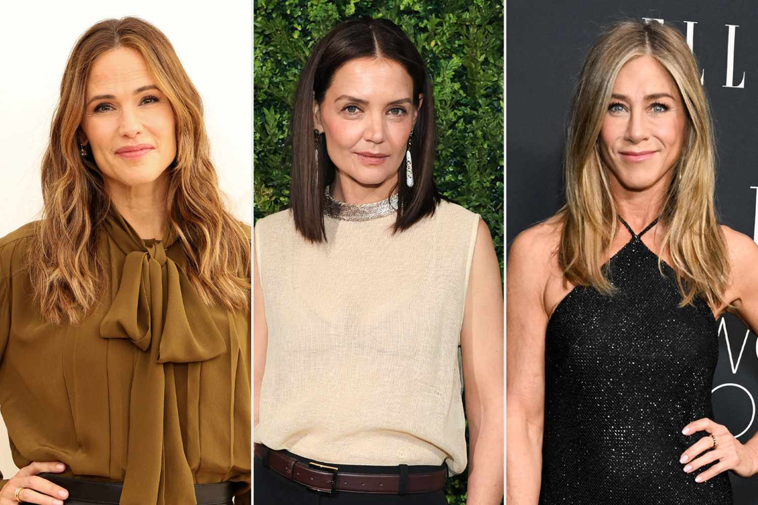 How Garner, Aniston and Holmes Turn Jeans-and-Tees into Instant Chic — See the Quince Dupes