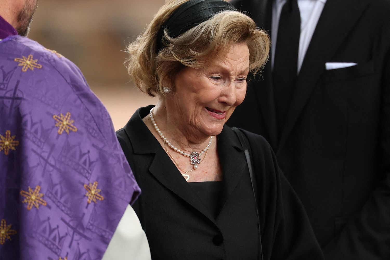 Queen Sonja Mourns After King Harald's Death as Throne and Titles Shift