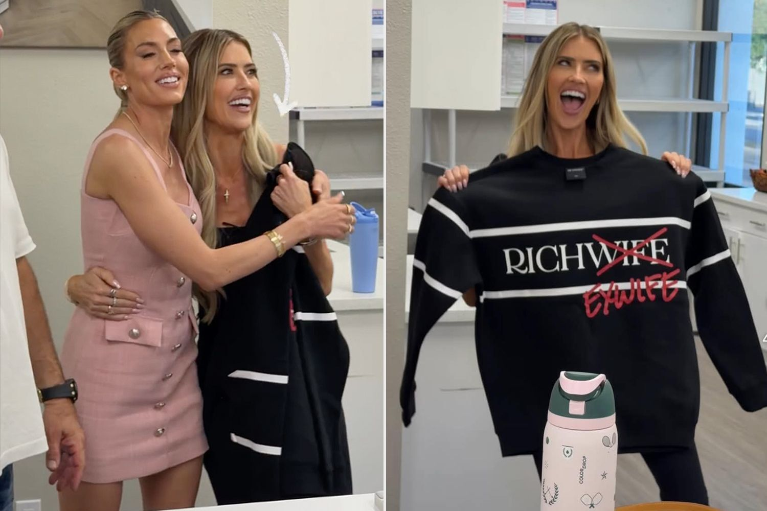 Heather's Bold Gift to Christina Sparks Cozy Instagram Moment