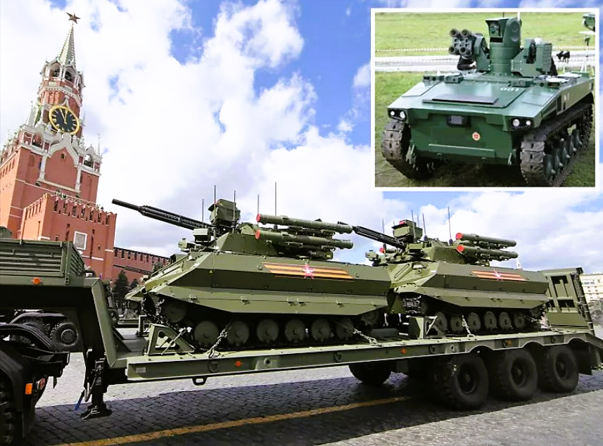 Jetzt schickt Putin Kampfroboter an die Front! Was können die neuen Waffen leisten?