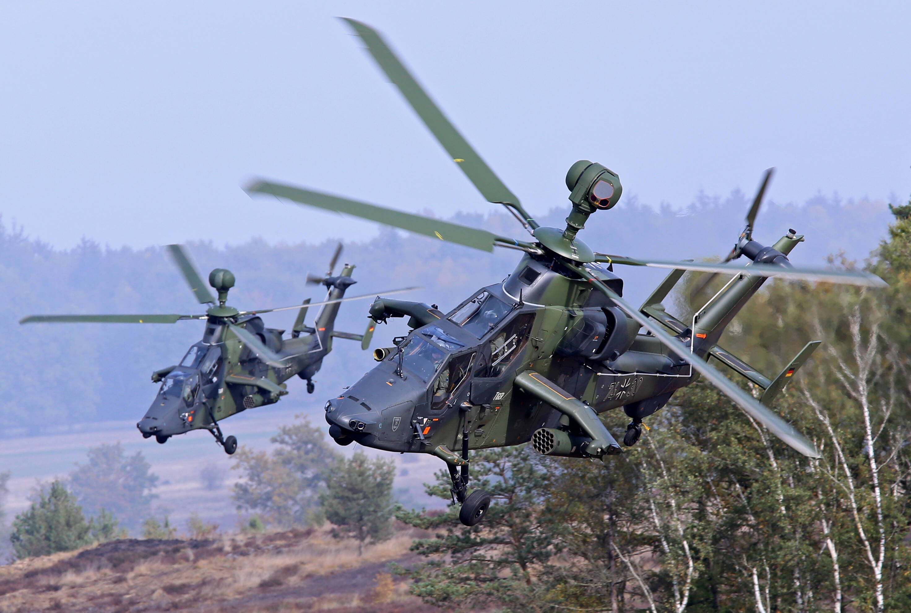 Bundeswehr Hubschrauber abgestürzt! 2 Piloten aus Hessen mit Tiger-Kampfhubschrauber verunglückt!