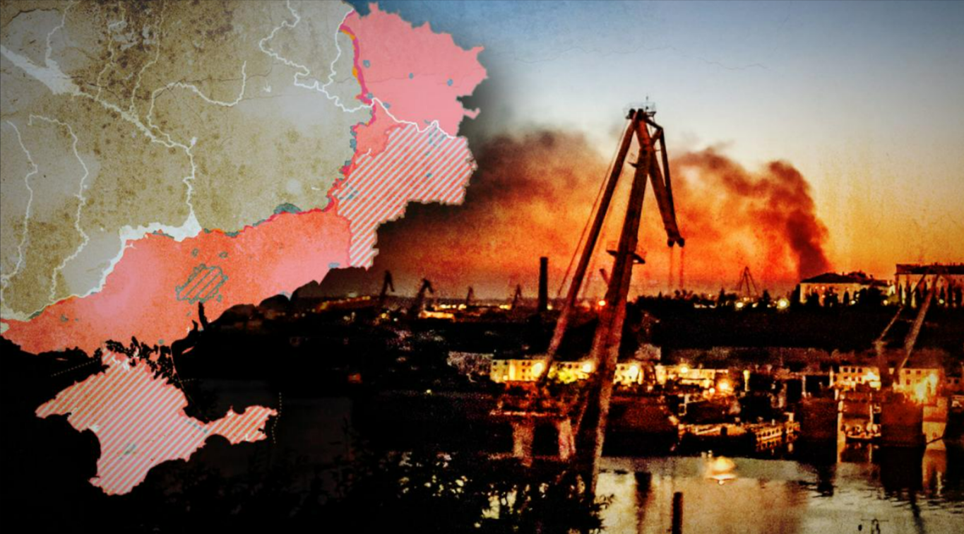 Schwerster Angriff seit Kriegsbeginn! Krim - Russen melden massive Explosionen - Kiew schlägt zurück!