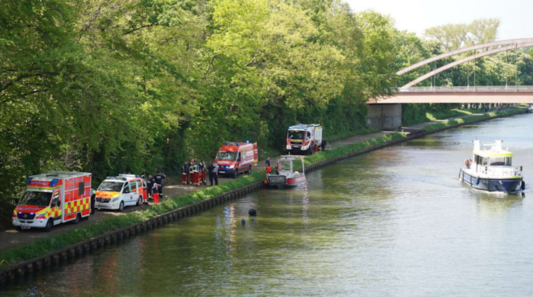 1 Toter! Sportboot auf Mittellandkanal von Binnenschiff versenkt - Tragödie am Feiertag!