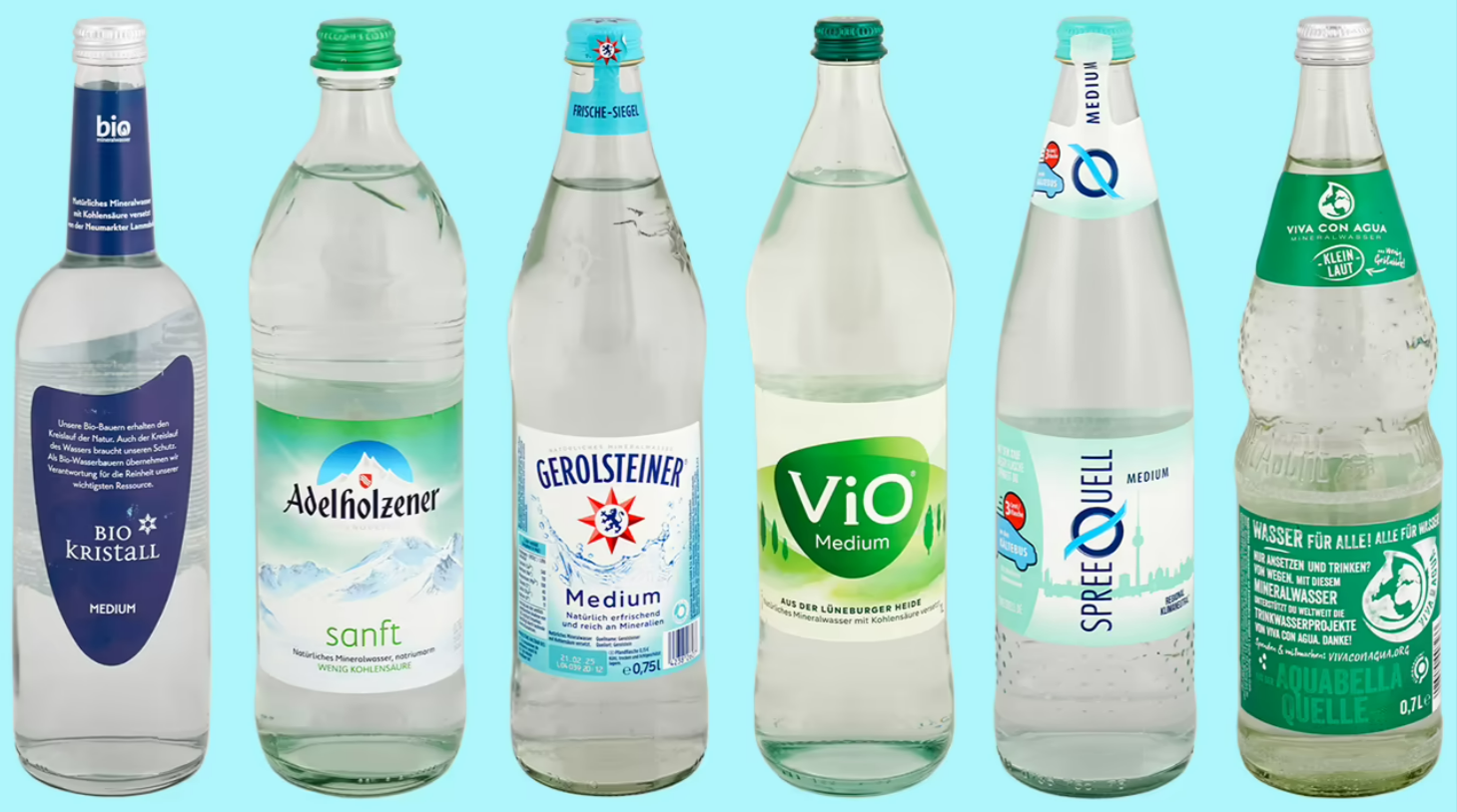 Krebserregendes Mineralwasser! Mehrere Mineralwasser bei Test schwer belastet!