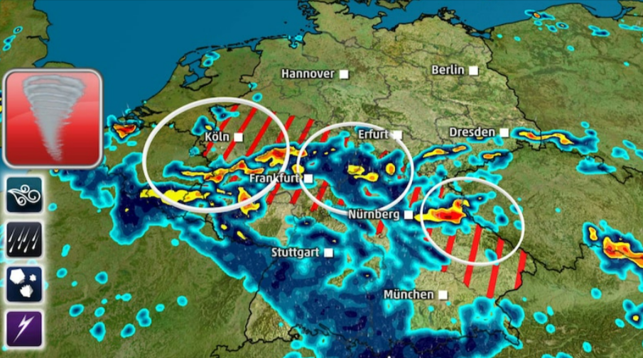 37 Grad! Gewitterchaos und Hitzeschocks - Unwetterwarnungen erneuert!