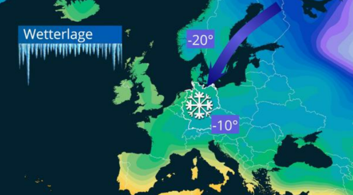 Schneewalze rollt auf Deutschland zu - Meteorologen rechnen mit zeitnahem Wintereinbruch!