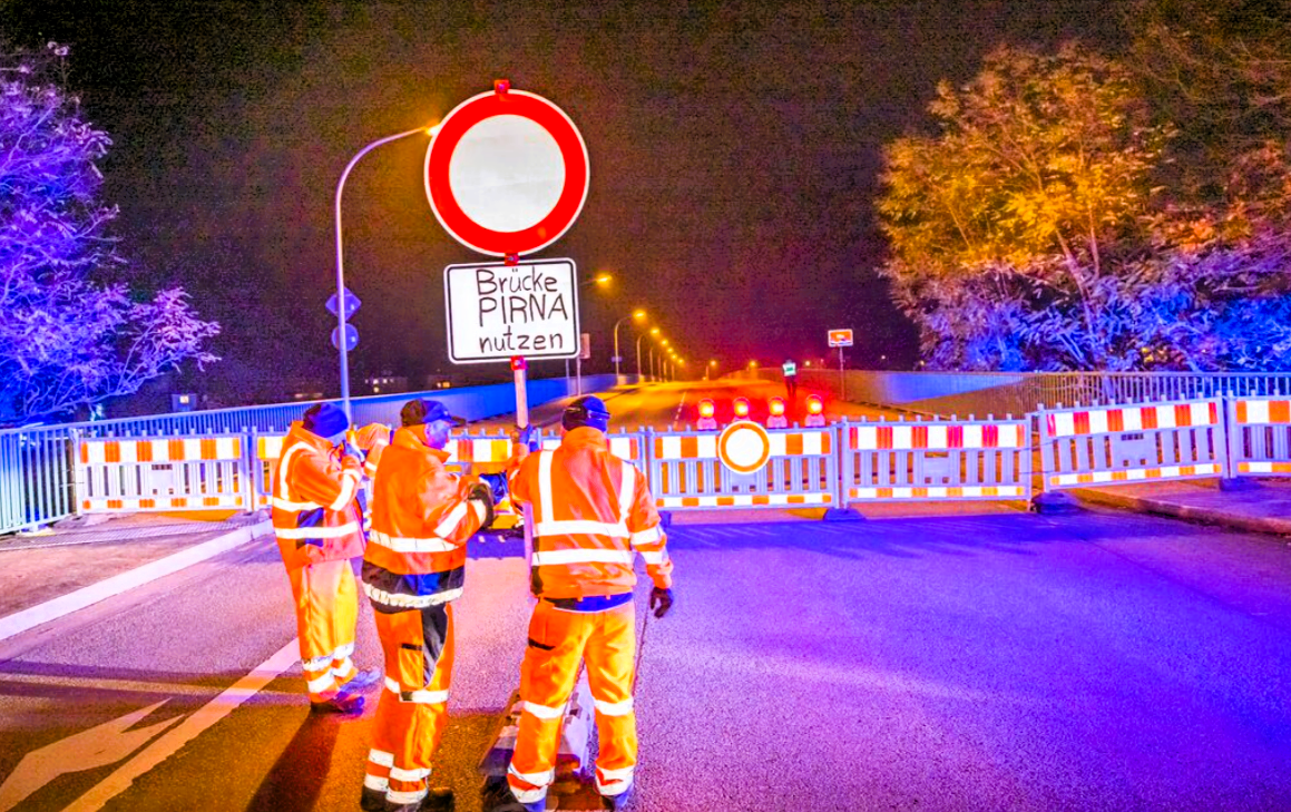 Eilmeldung! Weitere Elb-Brücke einsturzgefährdet: Behörden sperren wichtige Brücke aus Sicherheitsgründen!