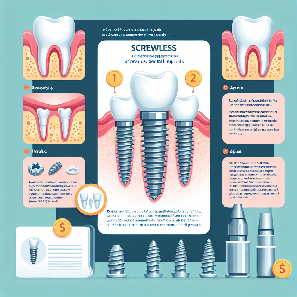 Screwless Dental Implants
