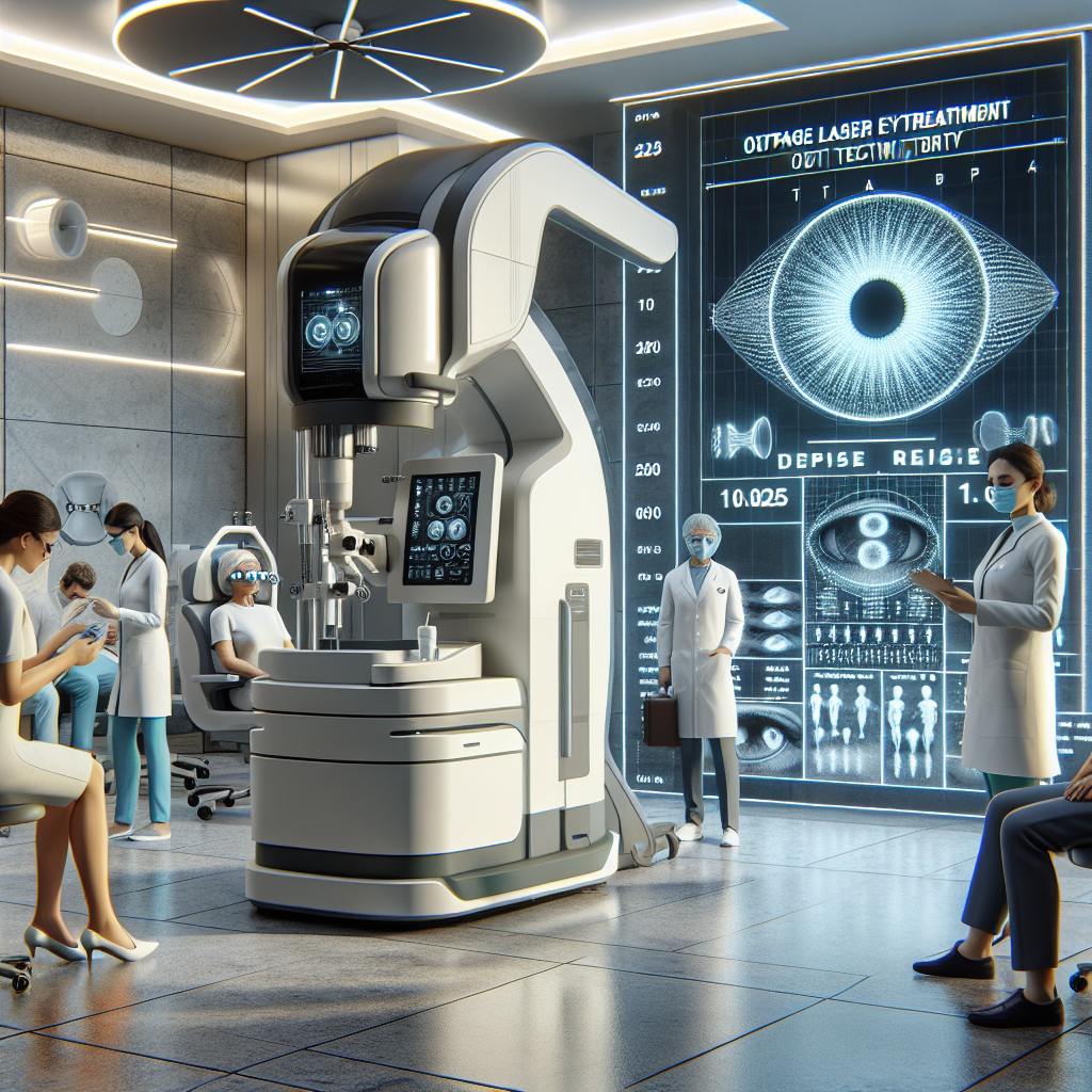 Outpatient laser eye treatment 
