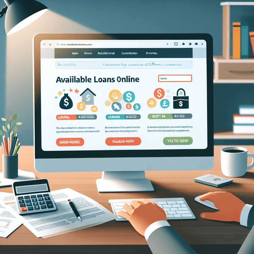 available loans online