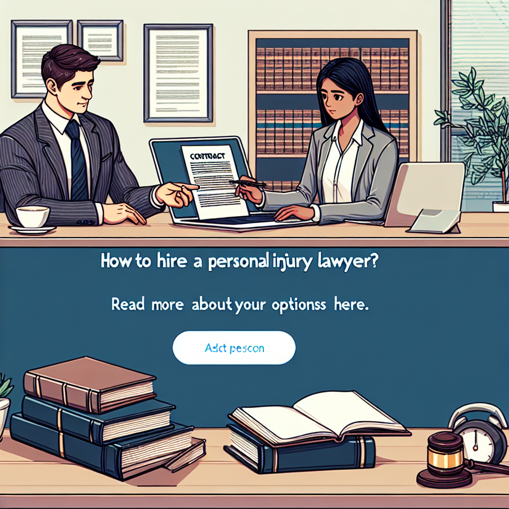 How to hire a personal injury lawyer
