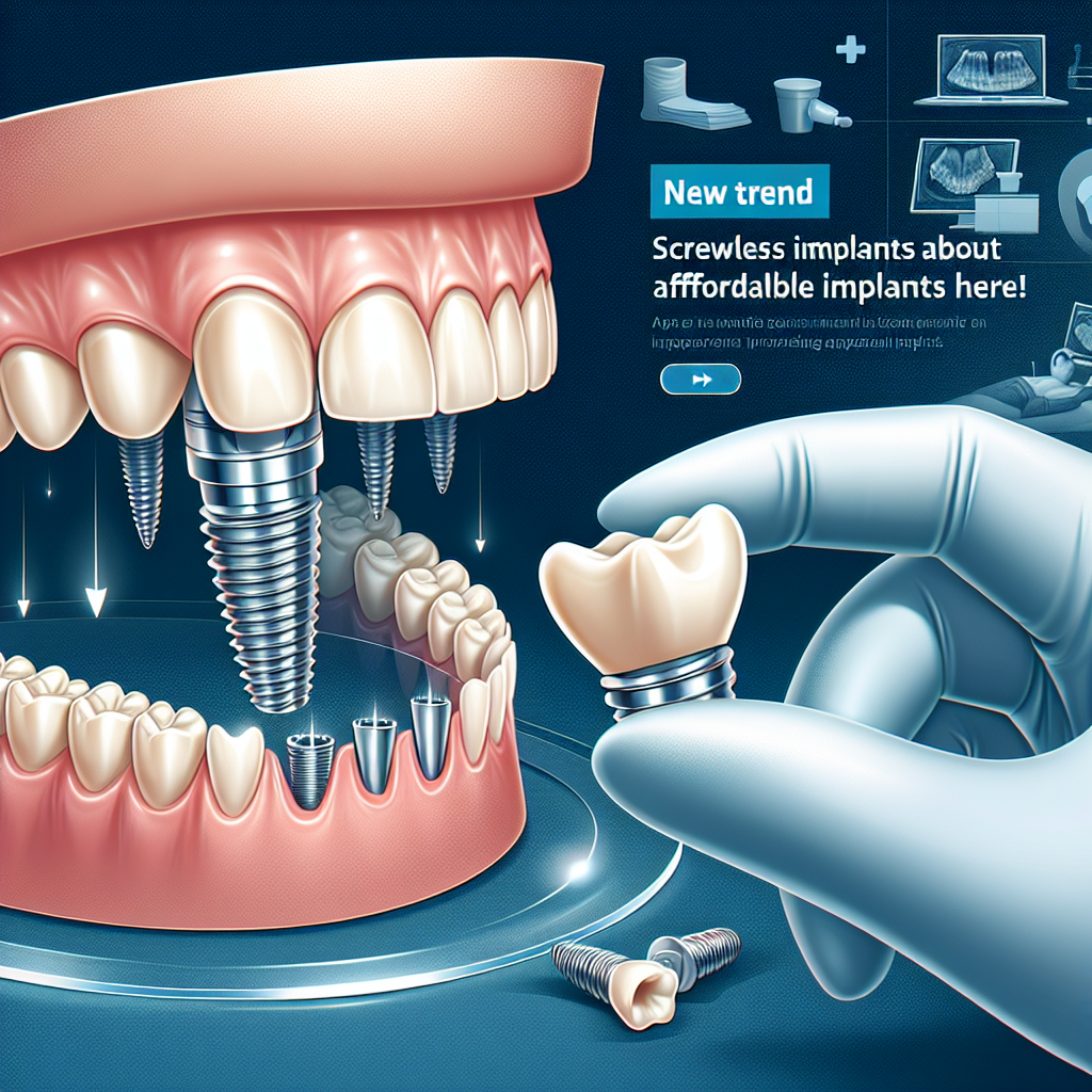 What Are Screwless Dental Implants