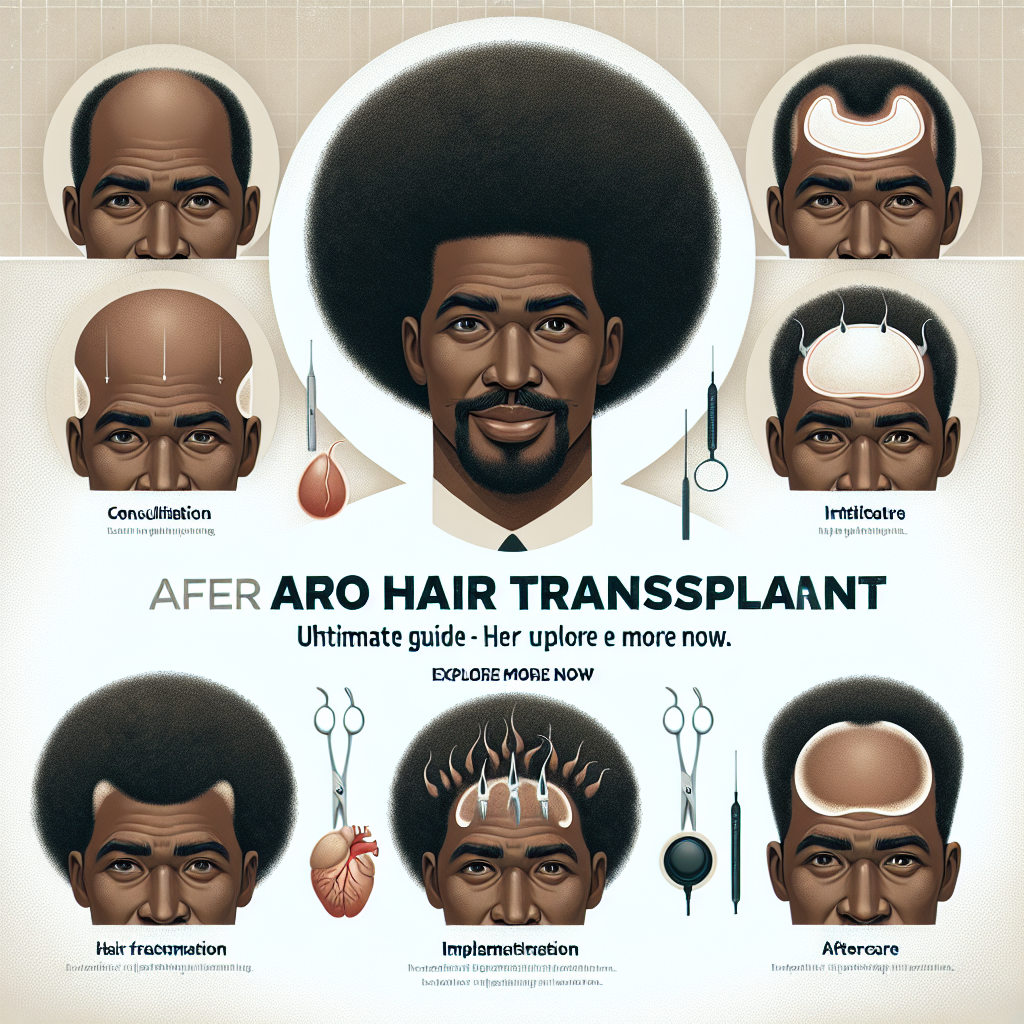 Afro hair transplant