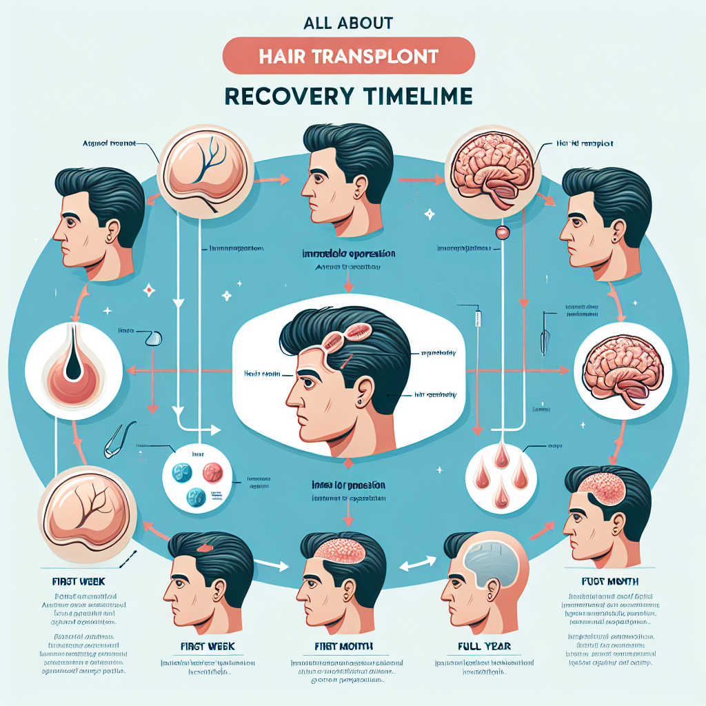 hair transplant recovery timeline