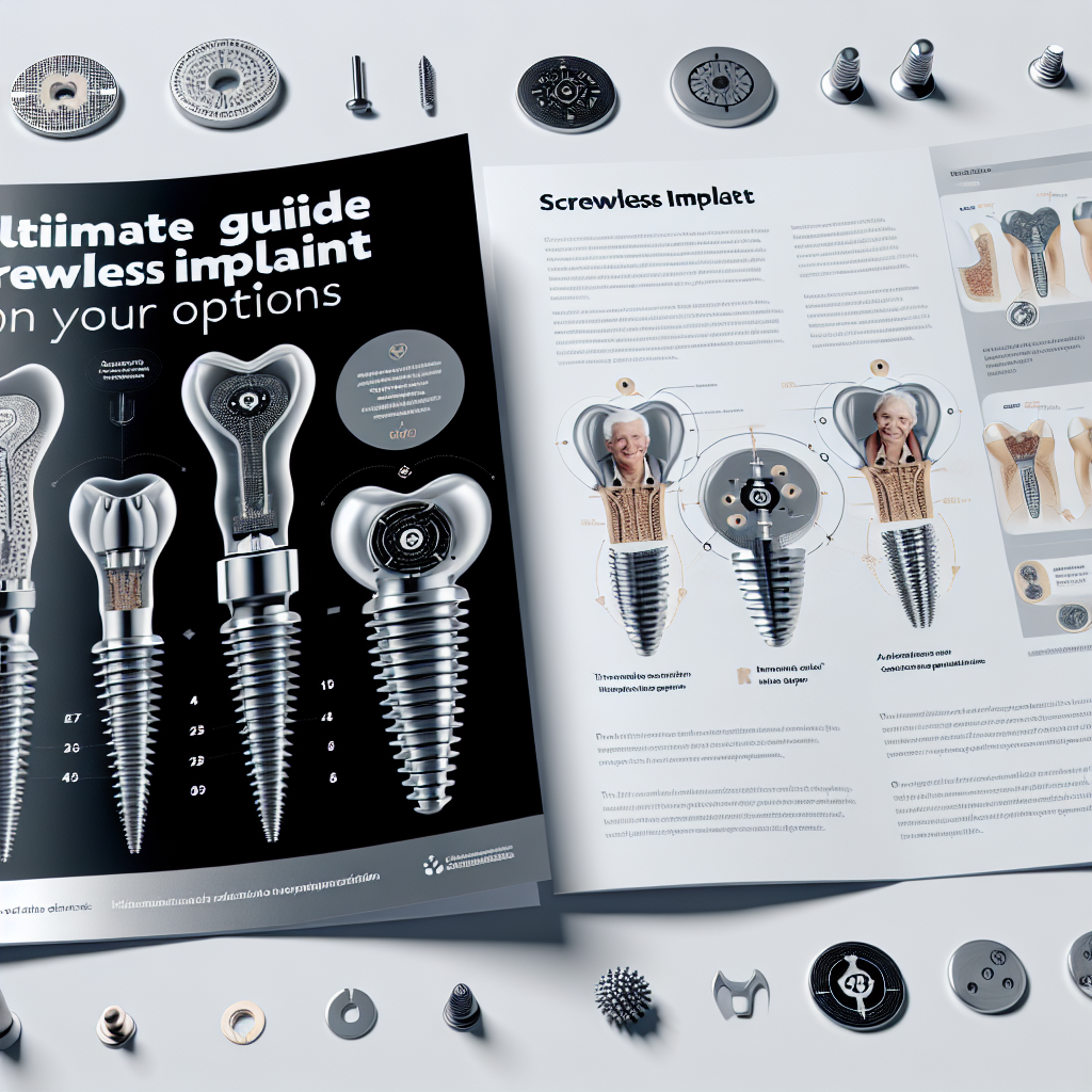 Screwless implant solutions for elderly patients
