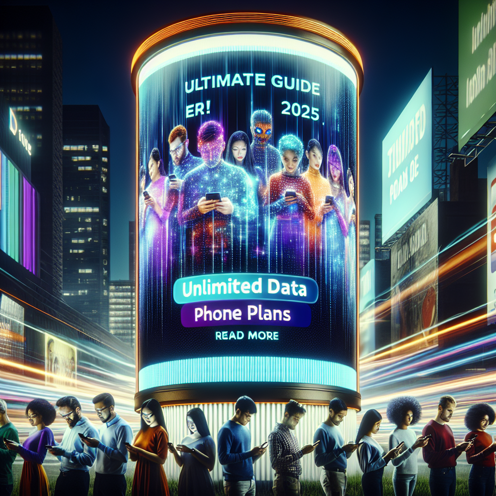 Unlimited data phone plans for 2025