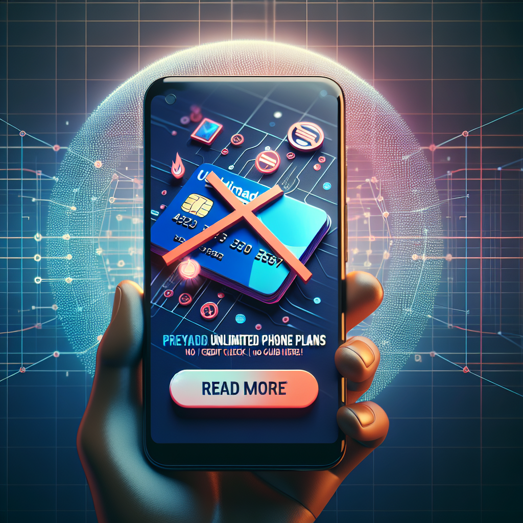 Prepaid unlimited phone plans with no credit check