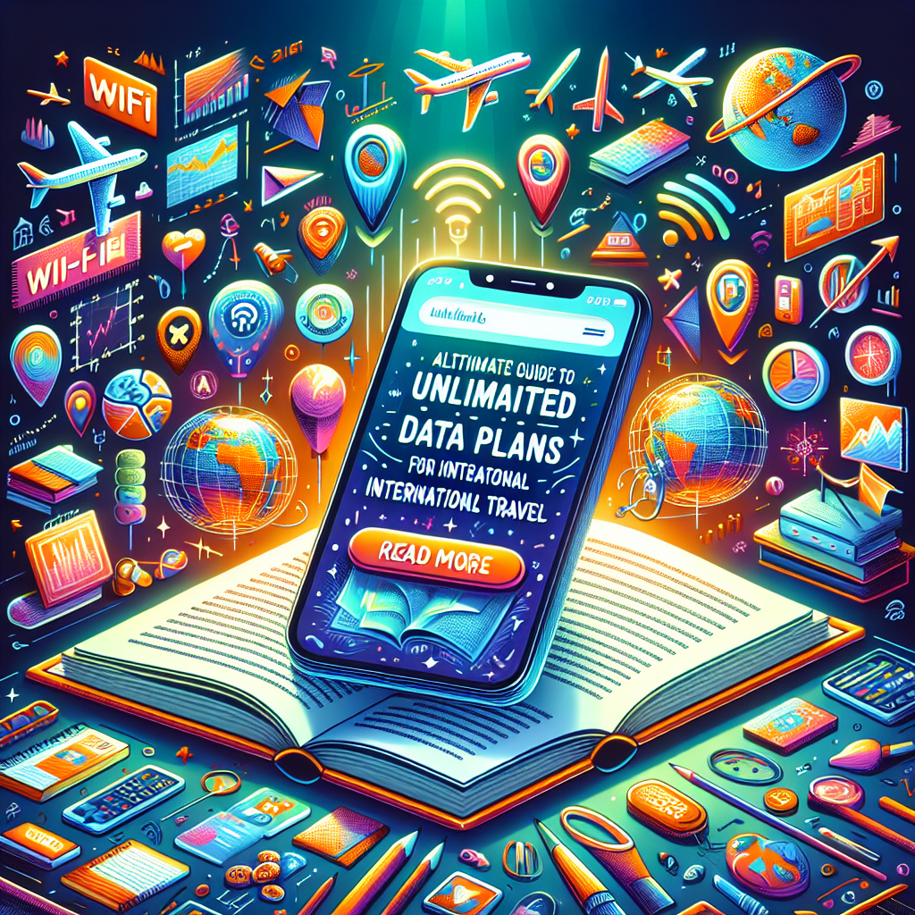 Unlimited data plans for international travel