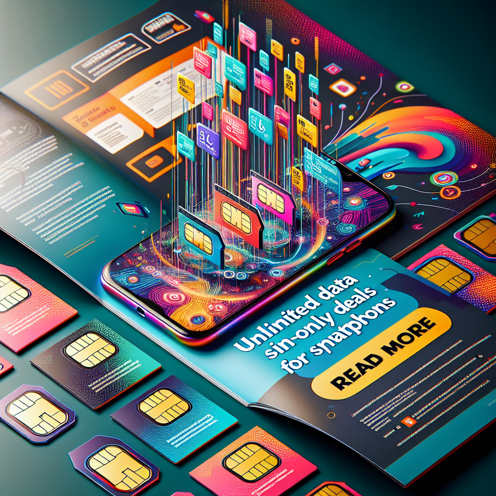 Unlimited data SIM-only deals for smartphones