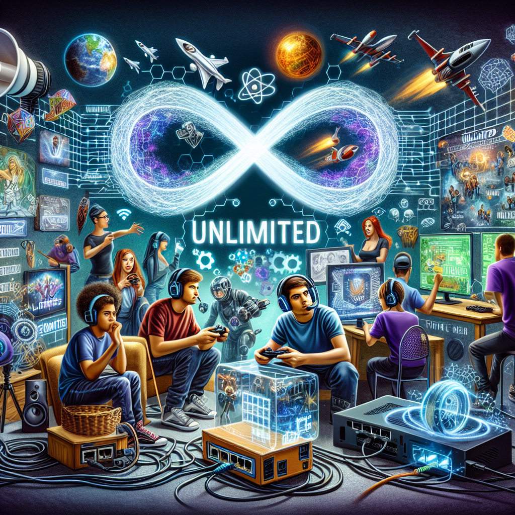 Unlimited Internet Plans For Gamers And Streamers
