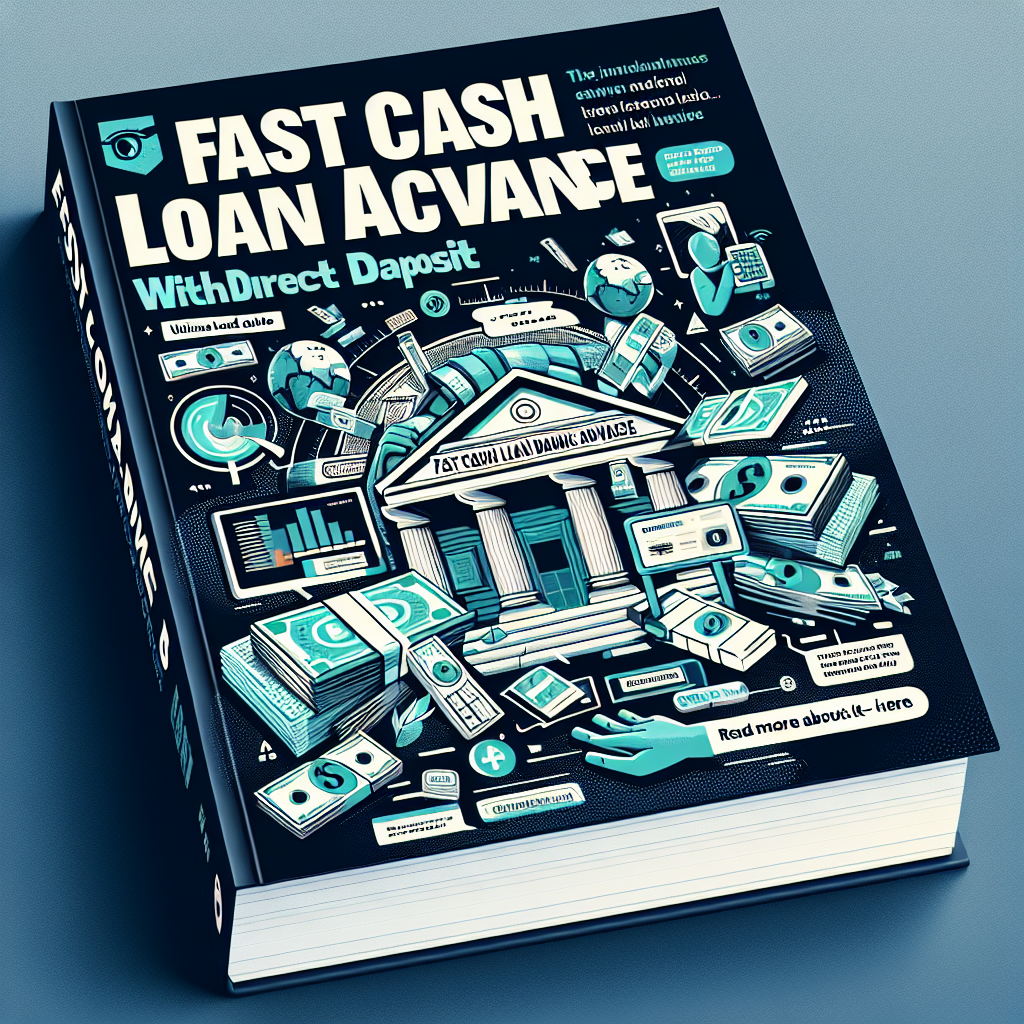 Fast Cash Loan Advance With Direct Deposit
