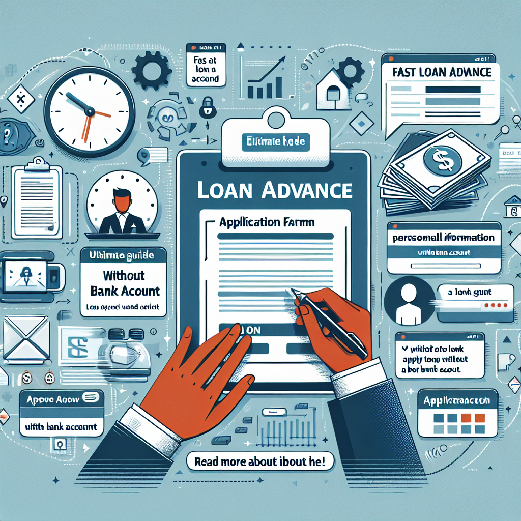 Apply For A Fast Loan Advance Without Bank Account