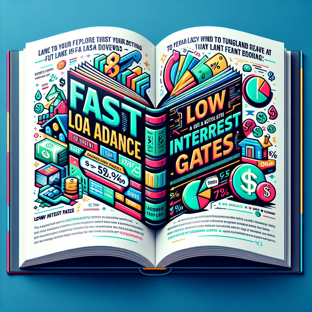 Fast Loan Advance With Low Interest Rates