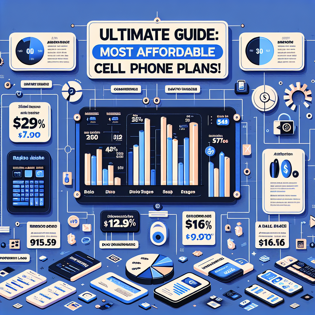 Most affordable cell phone plans