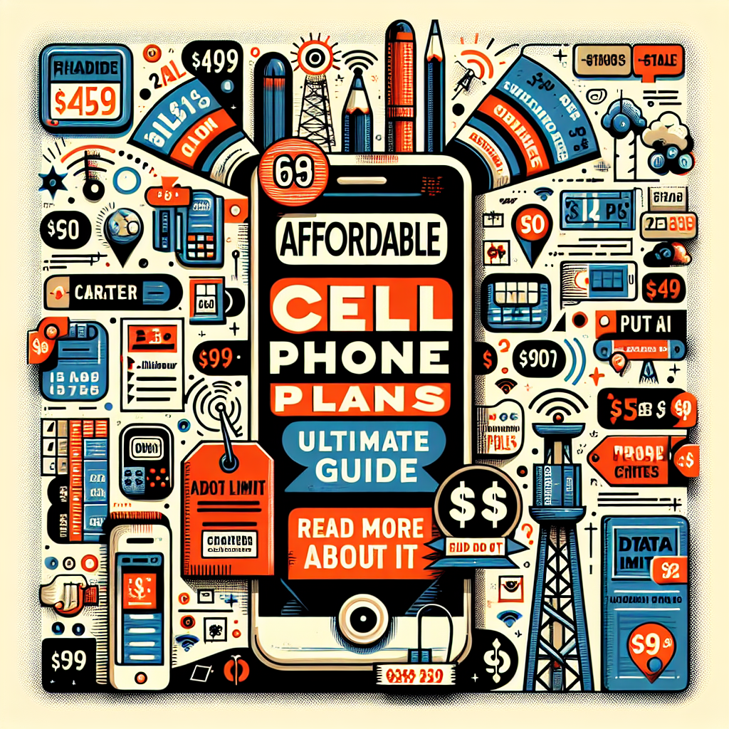 Affordable cell phone plans