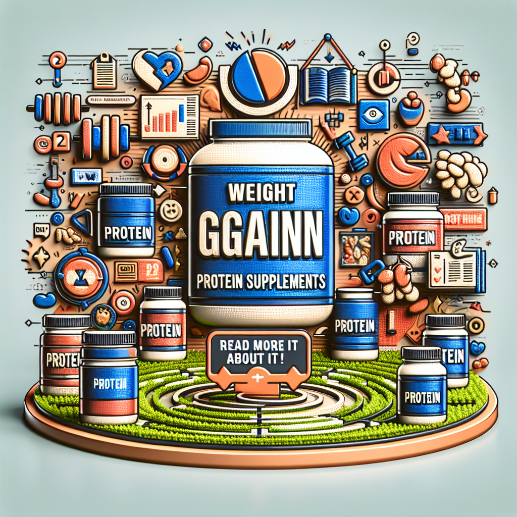 Weight gain protein supplements
