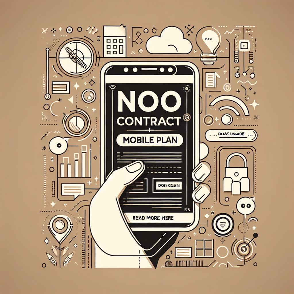 No contract mobile plan