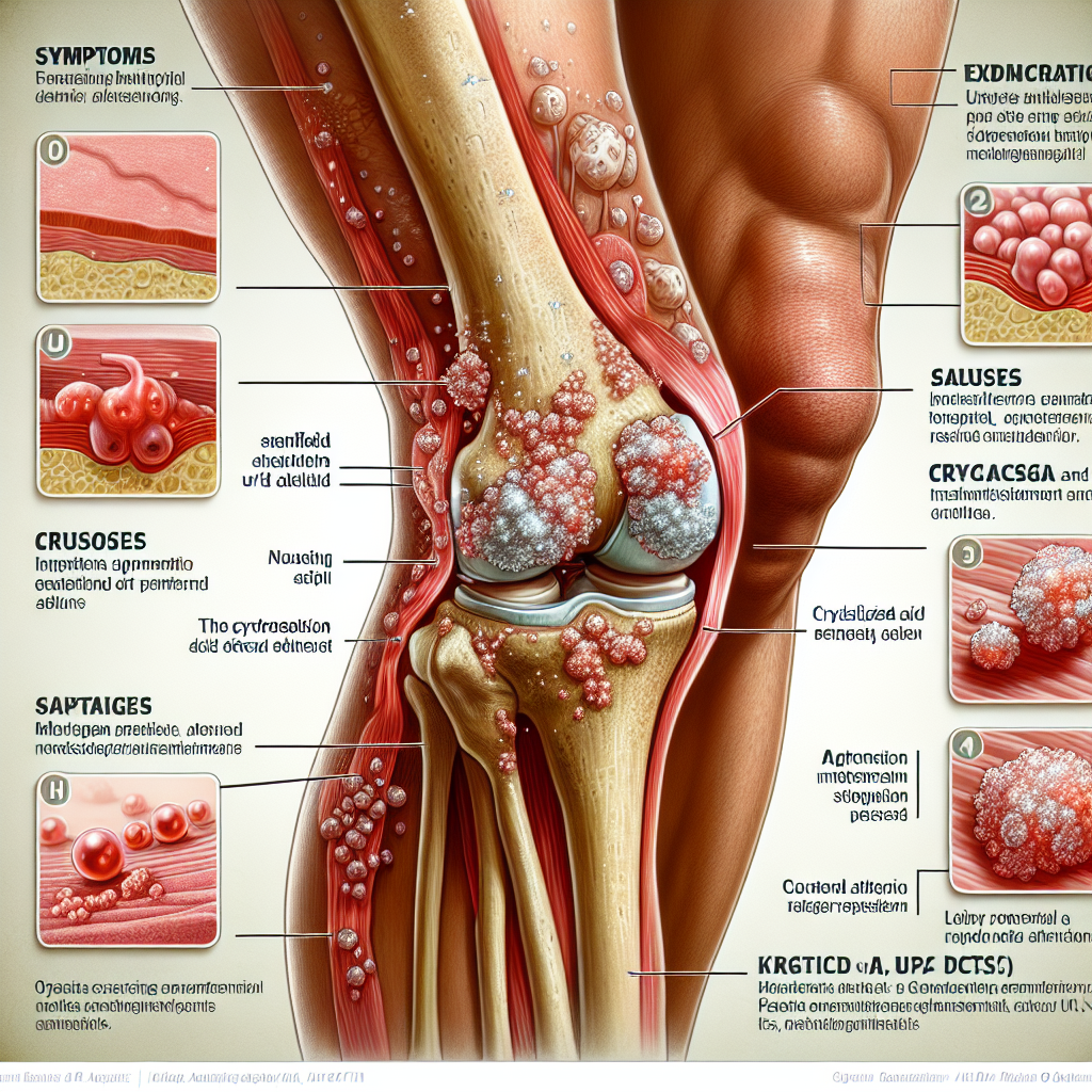 gouty arthritis of the knee