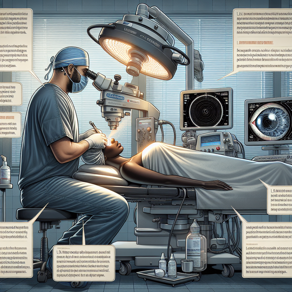 laser eye surgery procedure