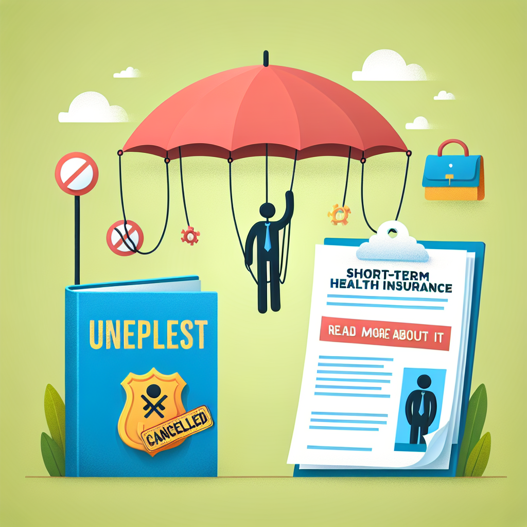 short-term health insurance for unemployed individuals