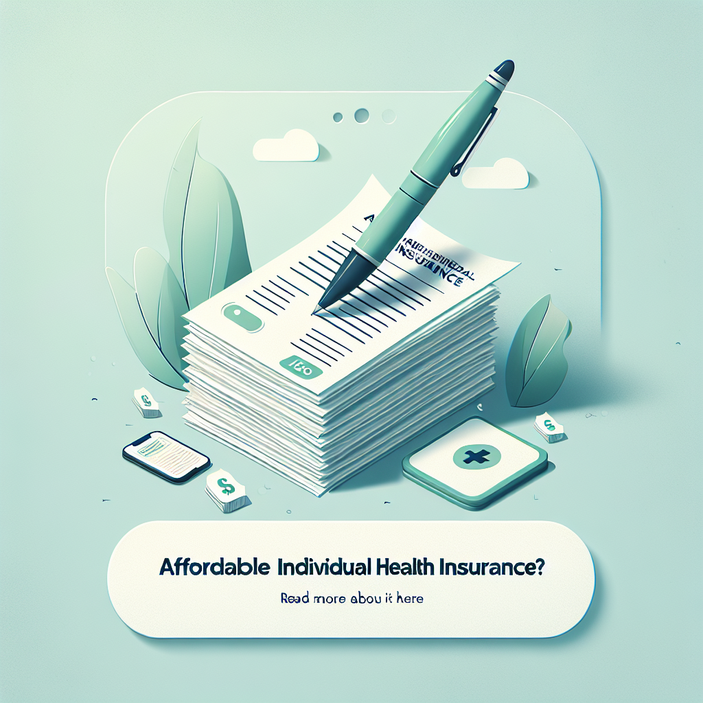 affordable individual health insurance