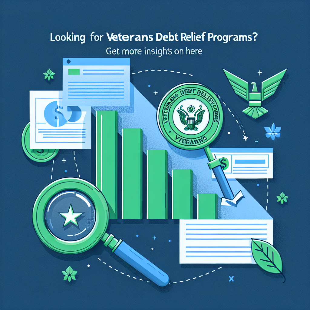 Veterans Debt Relief Programs