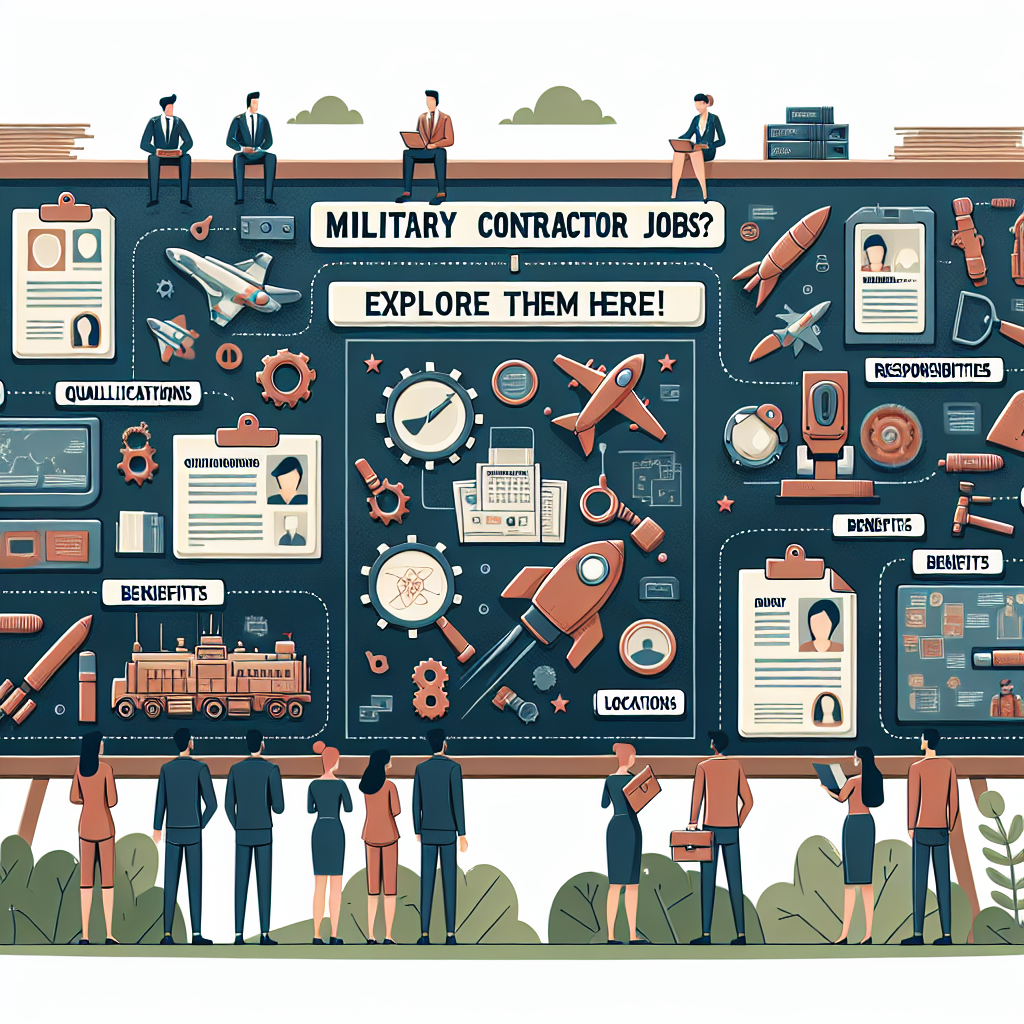 Military Contractor Jobs
